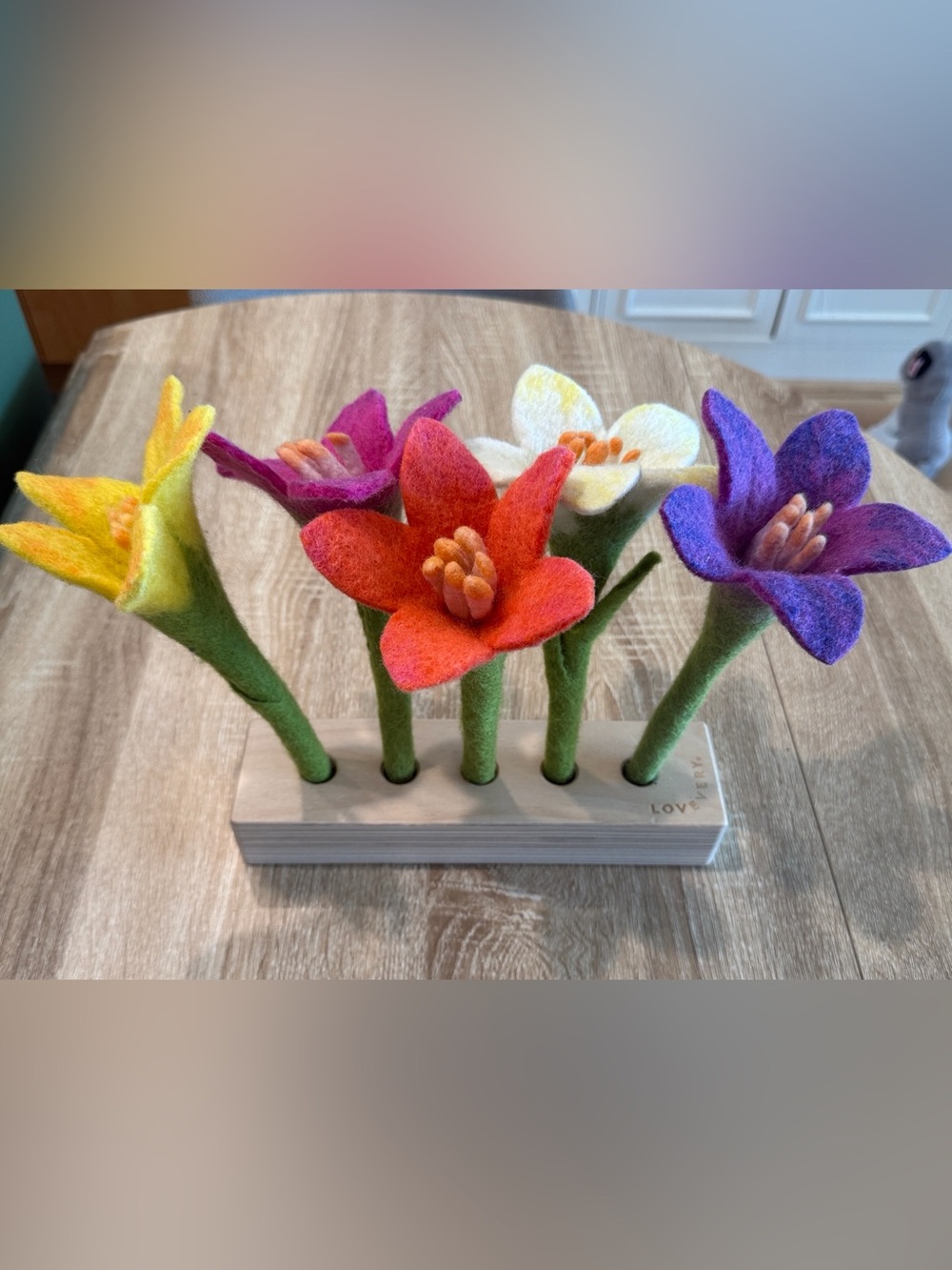 Lovevery Felt Flowers